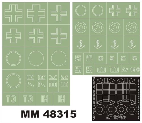 Go to product MONTEX MM48315 - 1:48 Arado 196