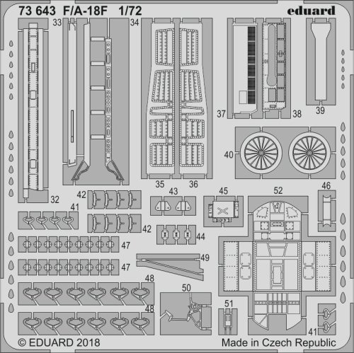 Go to product EDUARD 73643 - 1:72 F/A-18F