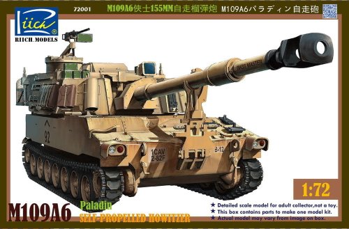 Go to product RIICH MODELS RT72001 - 1:72 M109A6 Paladin self-propelled howitzer