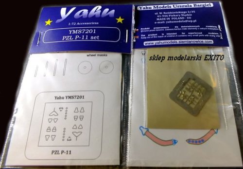 Go to product YAHU YMS7201 - 1:72 PZL P.11 - Accessory set