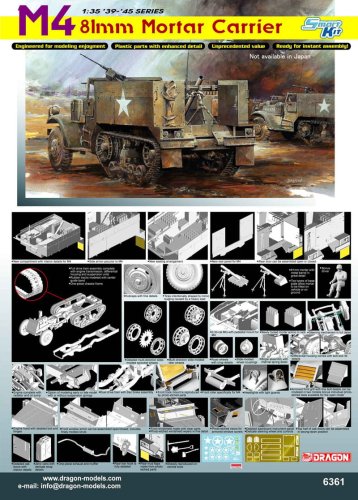 Go to product DRAGON 6361 - 1:35 M4 81mm Mortar Carrier