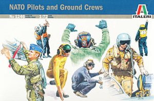 ITALERI 1246 - 1:72 Nato Pilots and Ground Crews