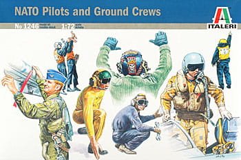 Go to product ITALERI 1246 - 1:72 Nato Pilots and Ground Crews