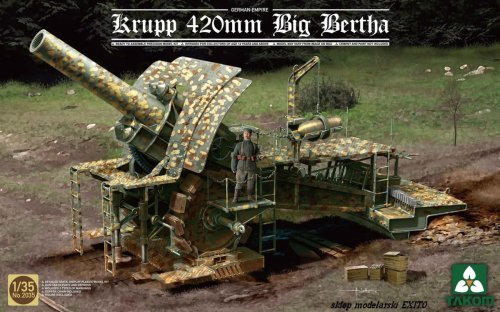 Go to product TAKOM 2035 - 1:35 Krupp 420mm Big Bertha