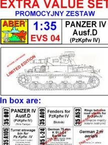 Go to product ABER EVS04 - 1:35 Panzer IV Ausf.D - Extra Value Set