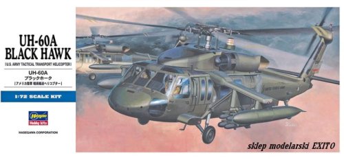 Go to product HASEGAWA D03 - 1:72 UH-60A Black Hawk