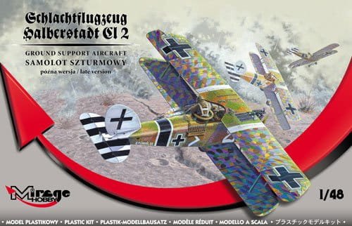 Go to product MIRAGE 481308 - 1:48 Halberstadt CL.II Schusta/Schlasta 27b
