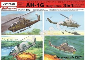 AZ MODEL AZ 7702 - 1:72 AH-1G Huey Cobra - Joy Pack - 3 kits in box