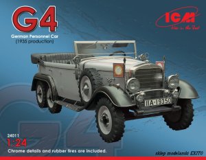 ICM 24011 - 1:24 Typ G4 WWII German Personnel Car 1935 production