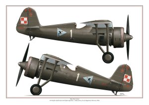 Exito 002 -  Poster PZL P.11c "1" 8.14 