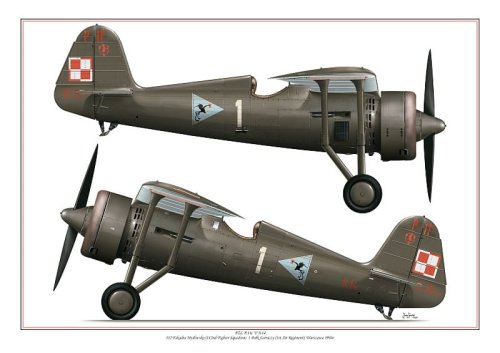 Go to product Exito 002 -  Poster PZL P.11c "1" 8.14 