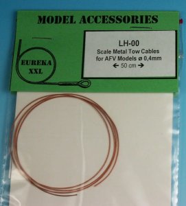 EUREKA XXL LH-00 - Towing cable, diameter 0,40 mm, length: 50cm