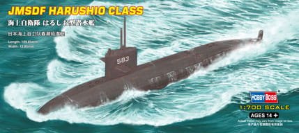 Go to product HOBBY BOSS 87018 - 1:700 JMSDF Harushio class submarine