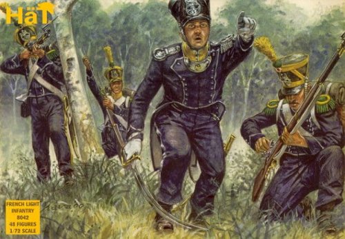Go to product HAT 8042 - 1:72 Napoleonic French Light Infantry