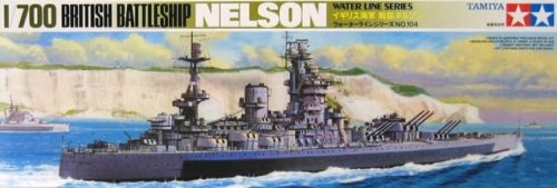 Go to product TAMIYA 77504 - 1:700 Nelson - British Battleship