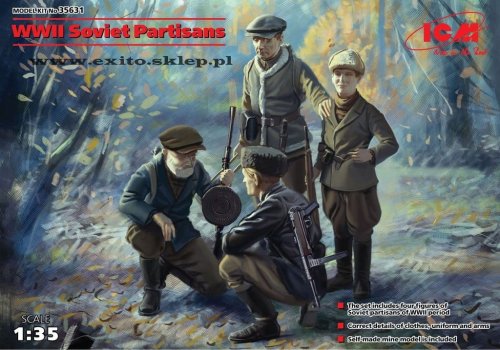 Go to product ICM 35631 - 1:35 WWII Soviet Partisans