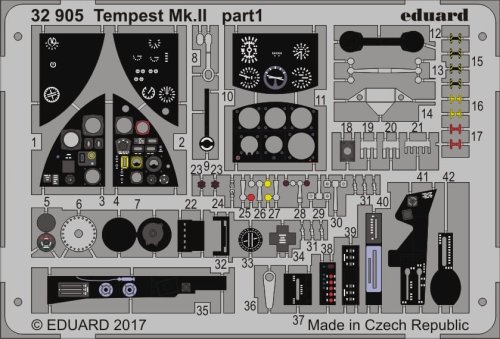 Go to product EDUARD 32905 - 1:32 Tempest Mk.II