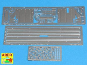 ABER 25010 - 1:25 Fenders for Panther G / Jagdpanther