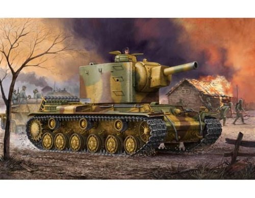 Go to product TRUMPETER 00367 - 1:35 German Pz.Kpfw KV-2 754(r) Tank
