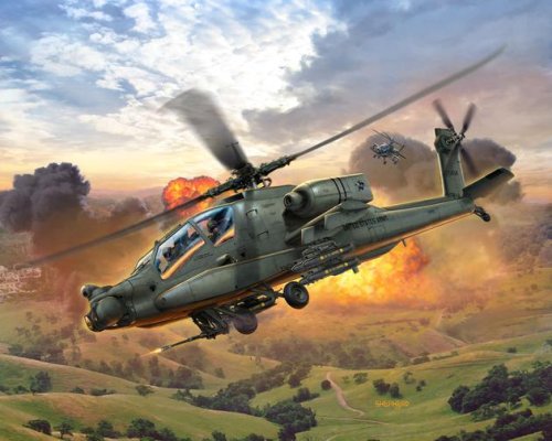Go to product REVELL 04985 - 1:100 AH-64A Apache