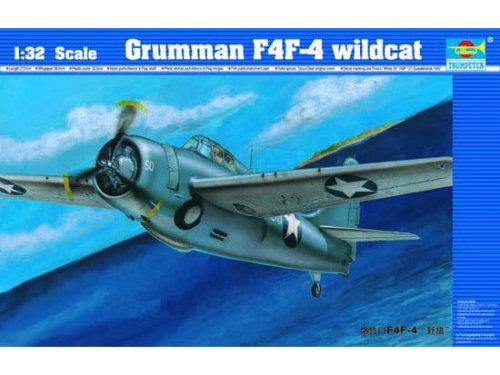 Go to product TRUMPETER 02223 - 1:32 Grumman F4F-4 Wildcat