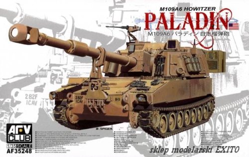 Go to product AFV CLUB 35248 - 1:35 M109A6 Howitzer Paladin