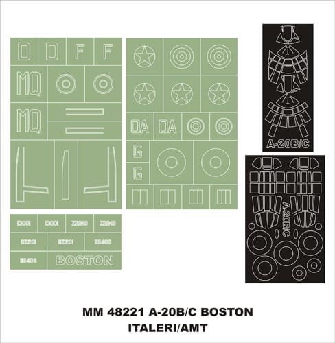 Go to product MONTEX MM48221 - 1:48 A-20 B Boston