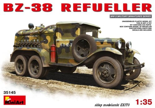Go to product MINIART 35145 - 1:35 BZ-38 Refueller