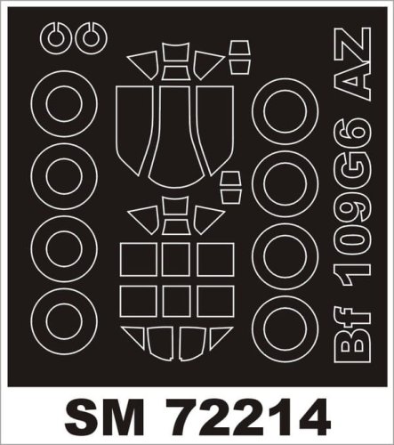 Go to product MONTEX SM72214 - 1:72 Messerchmitt Bf 109G-6