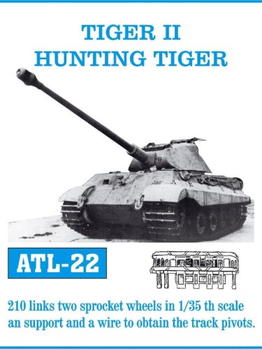Go to product Friulmodel ATL-022 - 1:35 Tiger II / Hunting Tiger metal tracks