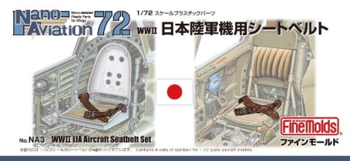 Go to product FINE MOLDS NA3 - 1:72 IJA Aircraft Seatbelt Set