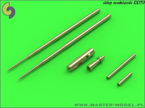 Go to product MASTER AM-72-071 - 1:72 MiG-17A/P/F Fresco A, B, C 37mm and 23mm gun barrel tips and Pitot tubes