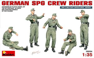 MINIART 35054 - 1:35 German SPG Crew Riders