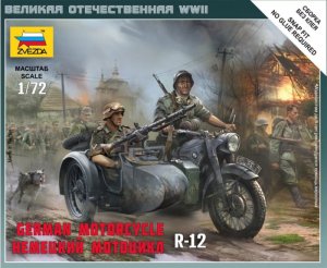 ZVEZDA 6142 - 1:72 German Motorcycle R-12