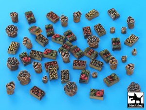 BLACK DOG T72024 - 1:72 Food supplies accessories set