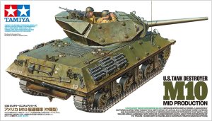 TAMIYA 35350 - 1:35 US Tank Destroyer M10 Mid Production