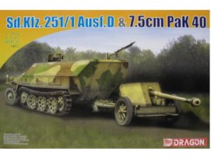 DRAGON 7369 - 1:72 Sd.Kfz. 251/1 Ausf.D + 7,5 cm PaK40