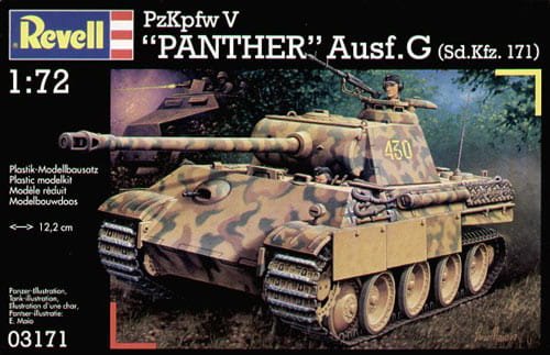 Go to product REVELL 03171 - 1:72 PzKpfw V Panther Ausf.G