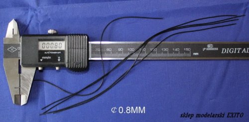 Go to product RIICH MODELS 30006 - Soft Pipes for Modelling Purpose 0.8 x 200mm x5 per set