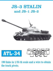 Friulmodel ATL-034 - 1:35 JS-3 Stalin / JS-1 / JS-2 metal tracks