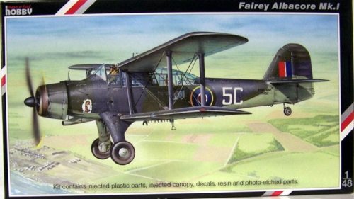 Go to product SPECIAL HOBBY 48045 - 1:48 Fairey Albacore Mk.I