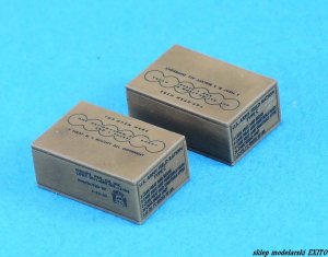 LEGEND LF1299 - 1:35 US Army WWII C Ration Box set Early Type (8 pcs)