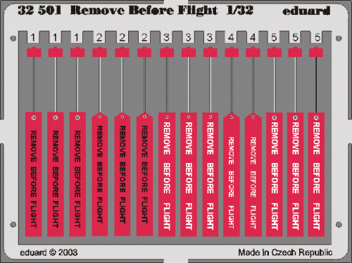 Go to product EDUARD 32501 - 1:32 Remove Before Flight