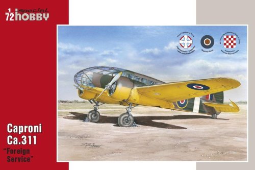 Go to product SPECIAL HOBBY 72313 - 1:72 Caproni Ca.311 Foreign Service