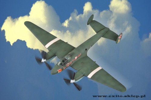 Go to product HOBBY BOSS 80296 - 1:72 Soviet Pe-2 Bomber
