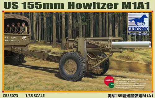 Go to product BRONCO CB 35073 - 1:35 US M1A1 155mm Howitzer