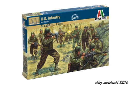 Go to product ITALERI 6120 - 1:72 American Infantry WW II