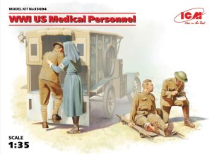 ICM 35694 - 1:35 WWI US Medical Personnel
