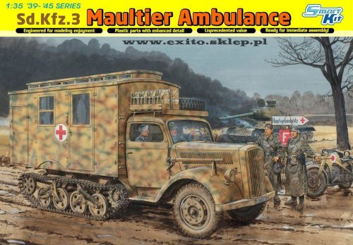 Go to product DRAGON 6766 - 1:35 Sd.Kfz.3 Maultier Ambulance
