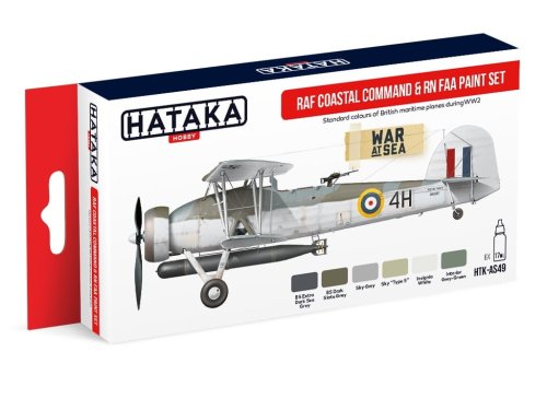 Go to product HATAKA AS49 - RAF Coastal Command & RN FAA paint set